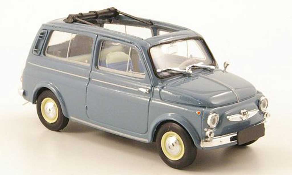 Steyr Puch 700 1/43 Brumm C blu geoffnet 1961 modellino in miniatura