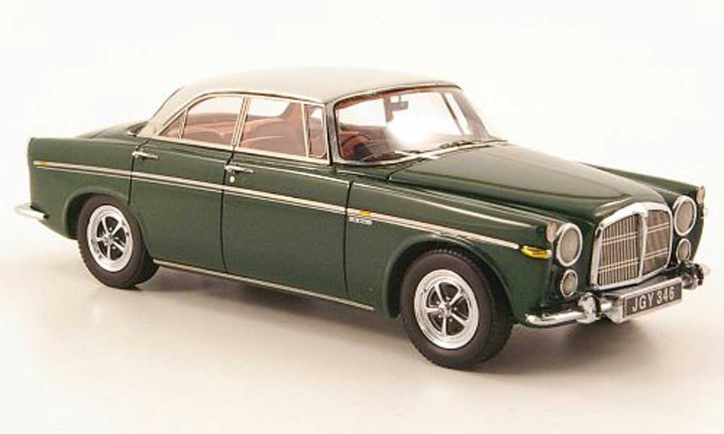 Rover P5B 1/43 Neo Coupe nero-vert/grigio clair RHD 1971 modellino in miniatura