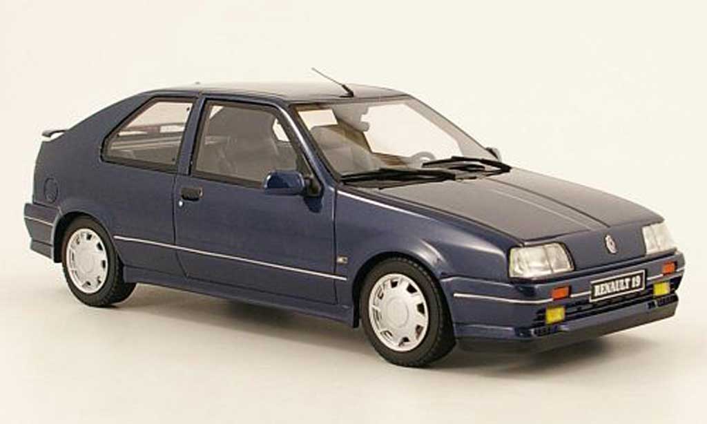 Renault 19 1/18 Ottomobile 16s phase 1 blu modellino in miniatura