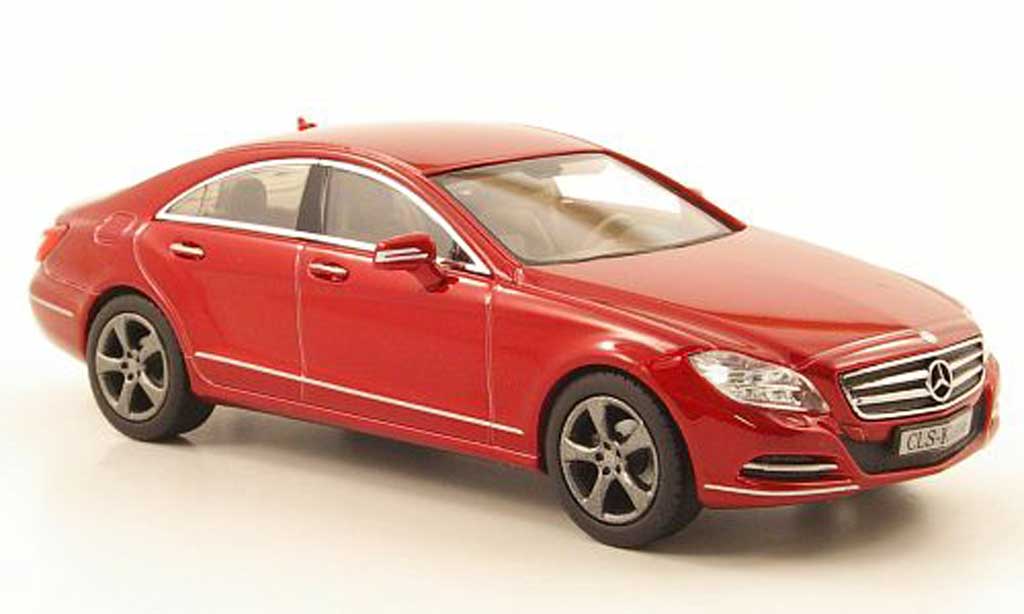 Mercedes Classe CLS 1/43 Norev (C218) rosso 2011 modellino in miniatura