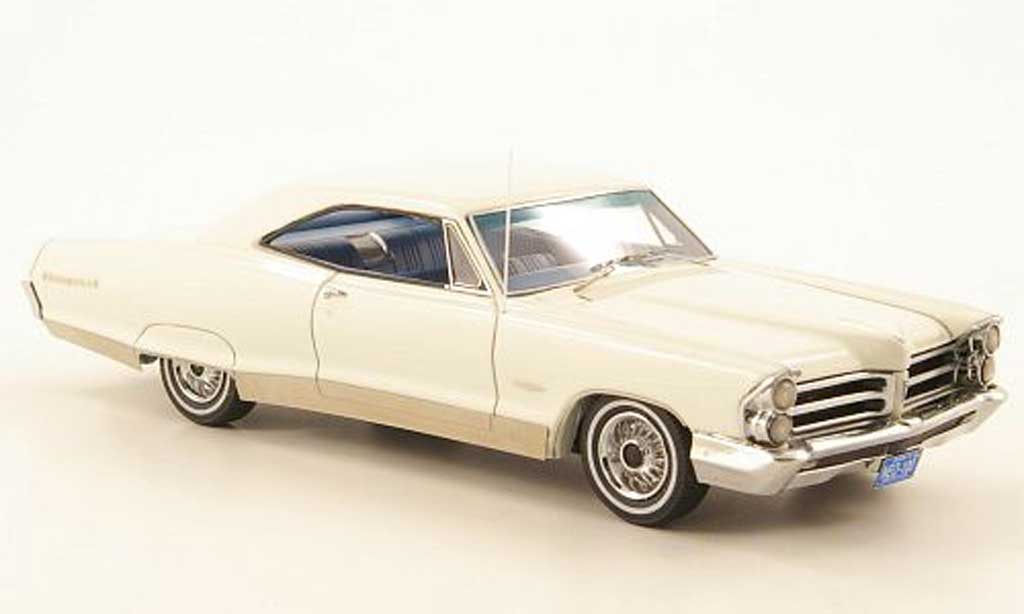 Pontiac Bonneville 1/43 Neo Hardtop Coupe bianco 1965 modellino in miniatura