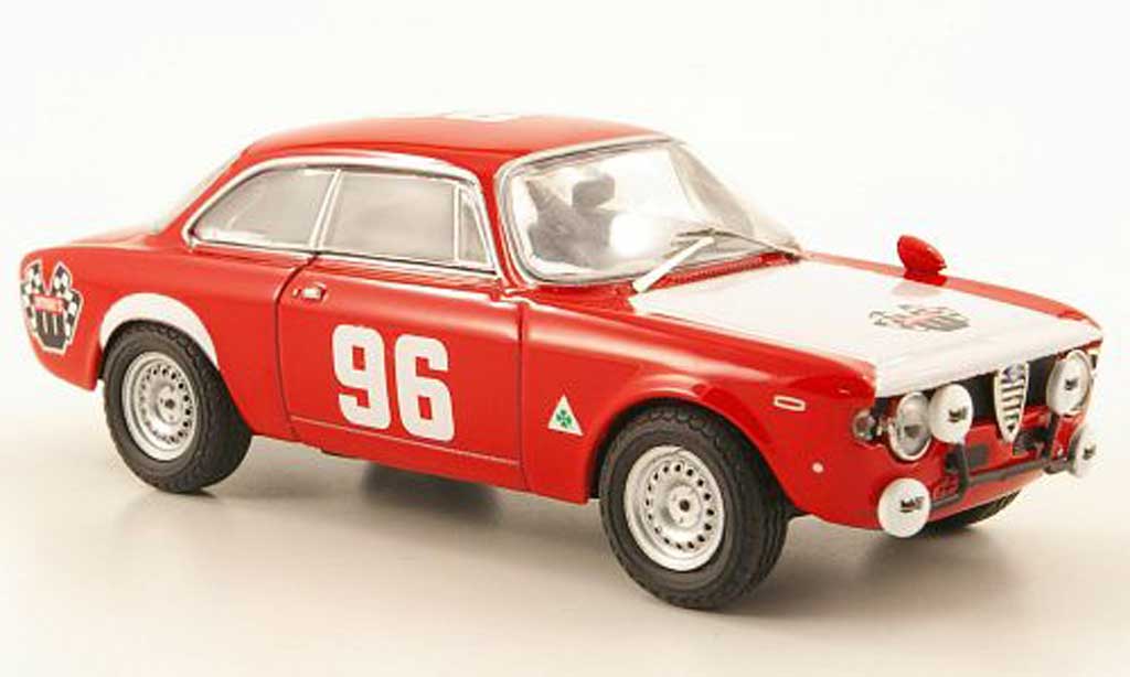 Alfa Romeo Giulia 1600 GTA 1/43 M4 1600 GTA No.96 Wynn's Monza 1970 modellino in miniatura