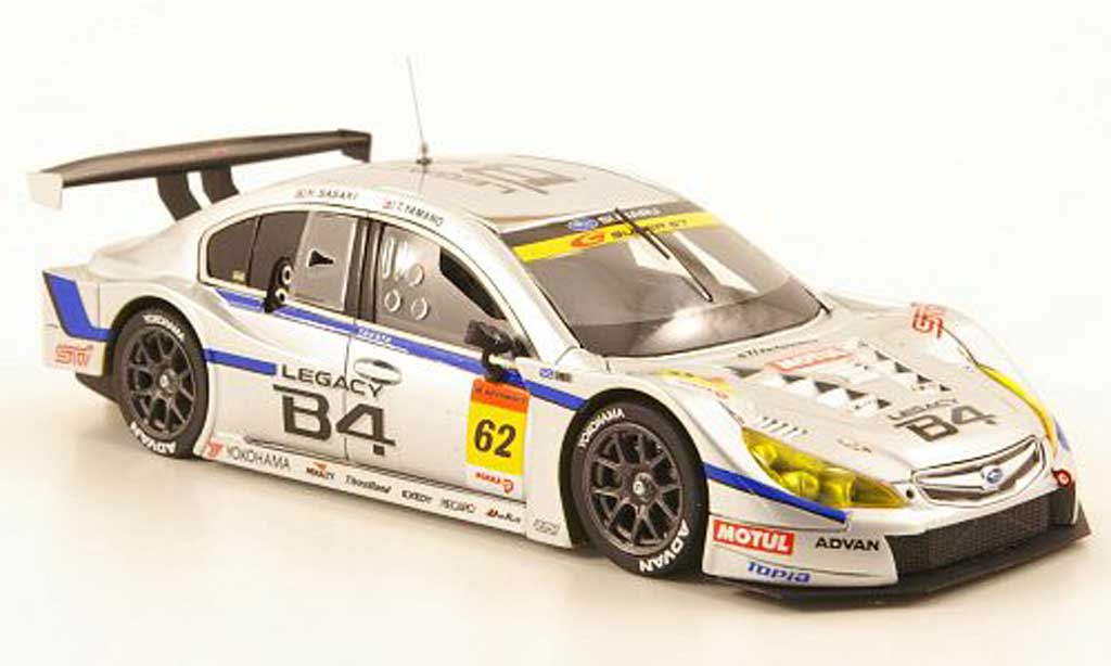 Subaru Legacy GT 2010 1/43 Ebbro GT 2010 B4 No.62 R&D Sport Super GT300 Suzuka modellino in miniatura