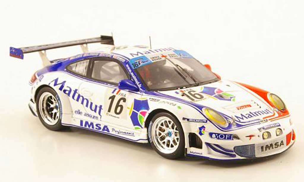 Porsche 997 GT3 RSR 1/43 Spark GT3 RSR 2010 No.16 Matmut 24h Spa modellino in miniatura