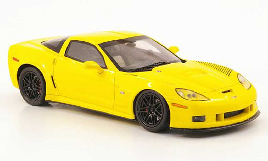 Chevrolet Corvette C6 1/43 Spark C6 Coupe giallo 2009 modellino in miniatura