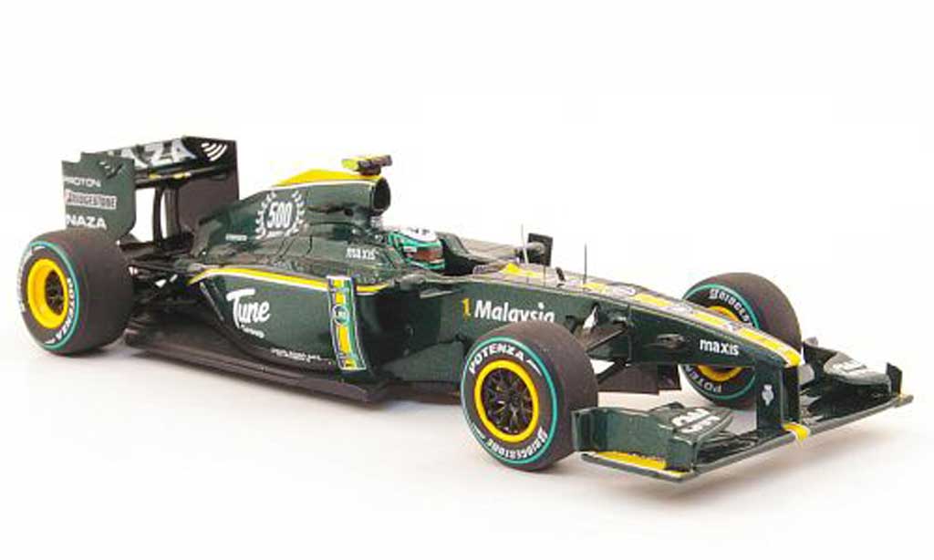 Lotus F1 2010 1/43 Spark 2010 T127 No.19 H.Kovalainen GP Europa modellino in miniatura
