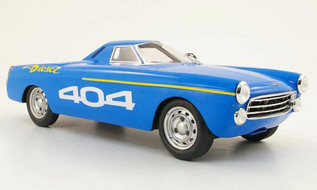 Peugeot 404 Diesel 1/18 Spark Diesel rekordfahrzeug modellino in miniatura