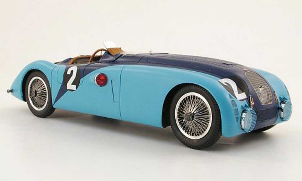 Bugatti 57 G 1/18 Spark G no.2 j-p.wimille/r.benoist 24h le mans 1937 modellino in miniatura