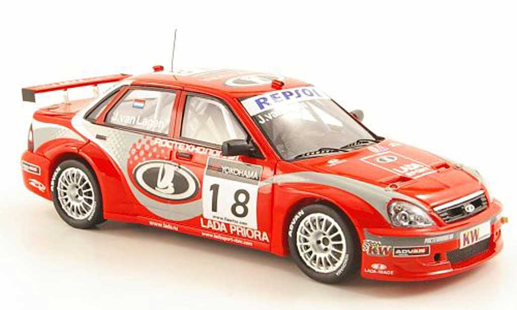 Lada Priora WTCC 2009 1/43 DIP Models WTCC 2009 No.18 Sport modellino in miniatura