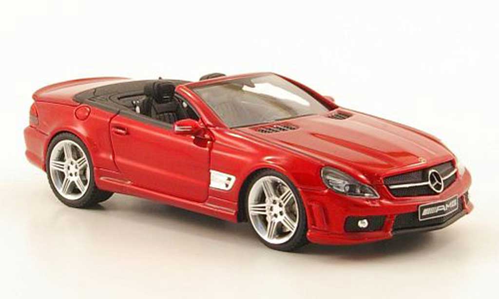 Mercedes Classe SL 65 1/43 Absolute Hot 65 AMG rosso modellino in miniatura