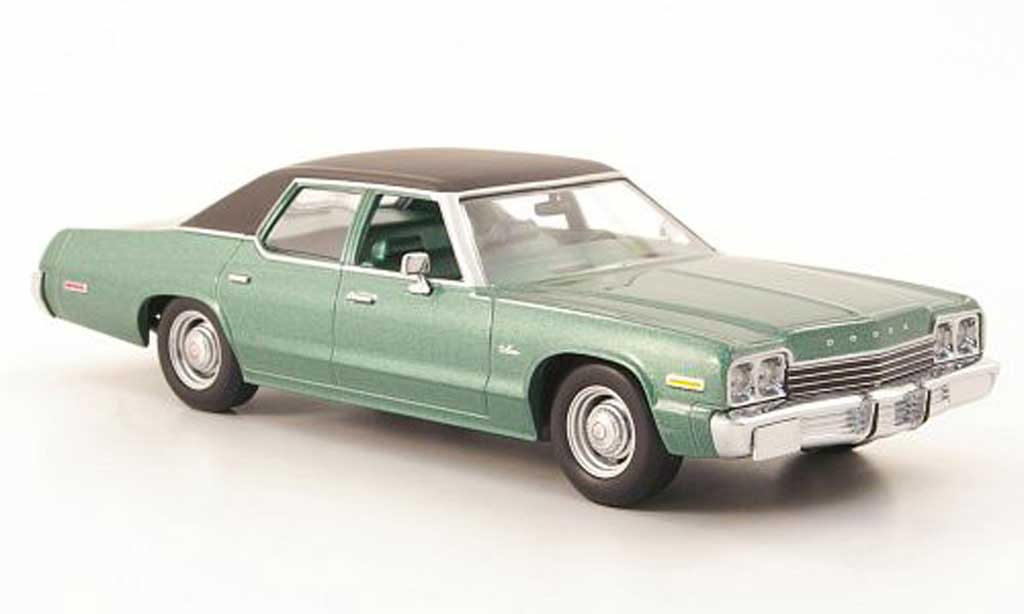 Dodge Monaco 1974 1/43 Minichamps 1974 grun/nero 1974 modellino in miniatura