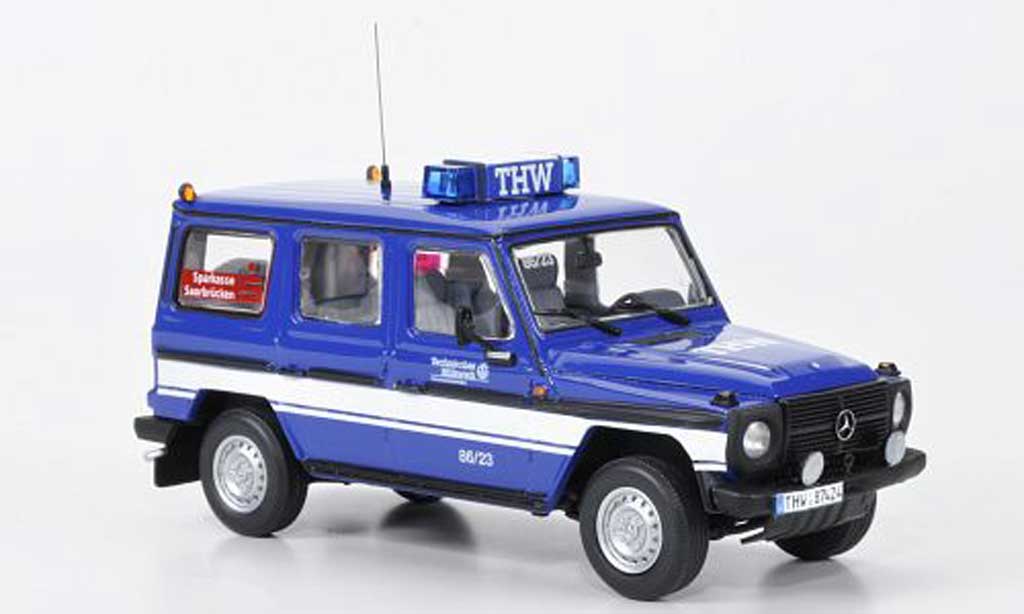Mercedes 240 1/43 Minichamps GD (W460-461) THW Saarbucken 1991 modellino in miniatura