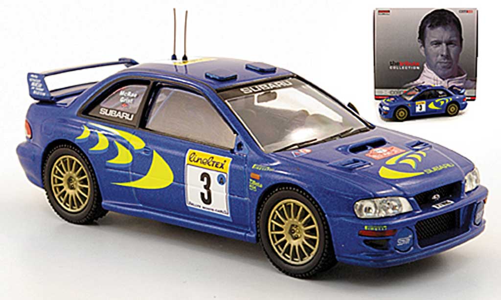 Subaru Impreza WRC 1/43 Vanguards WRC No.3 Rally Monte Carlo 1998 modellino in miniatura
