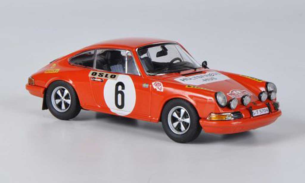 Porsche 911 1/43 Schuco S No.6 Waldegaard/Helmer Rally Monte Carlo 1970 modellino in miniatura