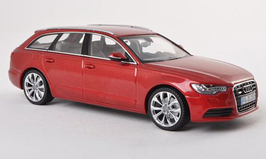 Audi A6 1/43 Schuco Avant (C7) rosso modellino in miniatura