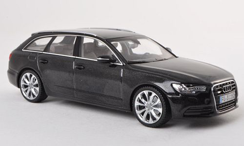 Audi A6 1/43 Schuco Avant (C7) anthracite modellino in miniatura