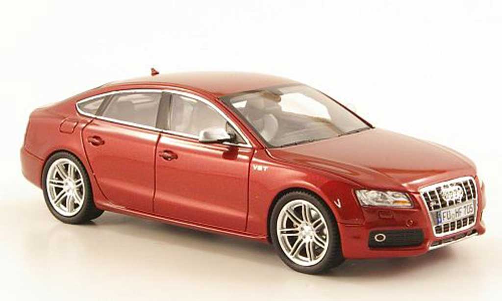 Audi S5 1/43 Schuco Sportback rosso modellino in miniatura