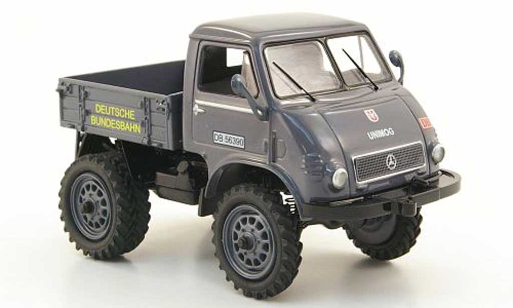Mercedes Unimog 1/43 Schuco 401 Deutsche Bundesbahn modellino in miniatura