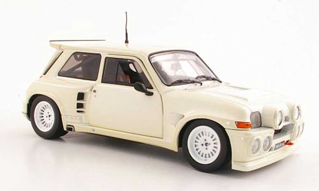 Renault 5 Turbo 1/18 Solido Turbo Maxi beige 198 modellino in miniatura