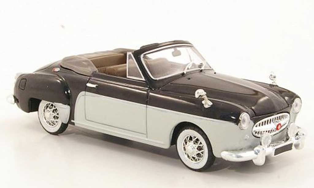 Renault Fregate 1/43 Solido Cabriolet nero/bianco 1956 modellino in miniatura