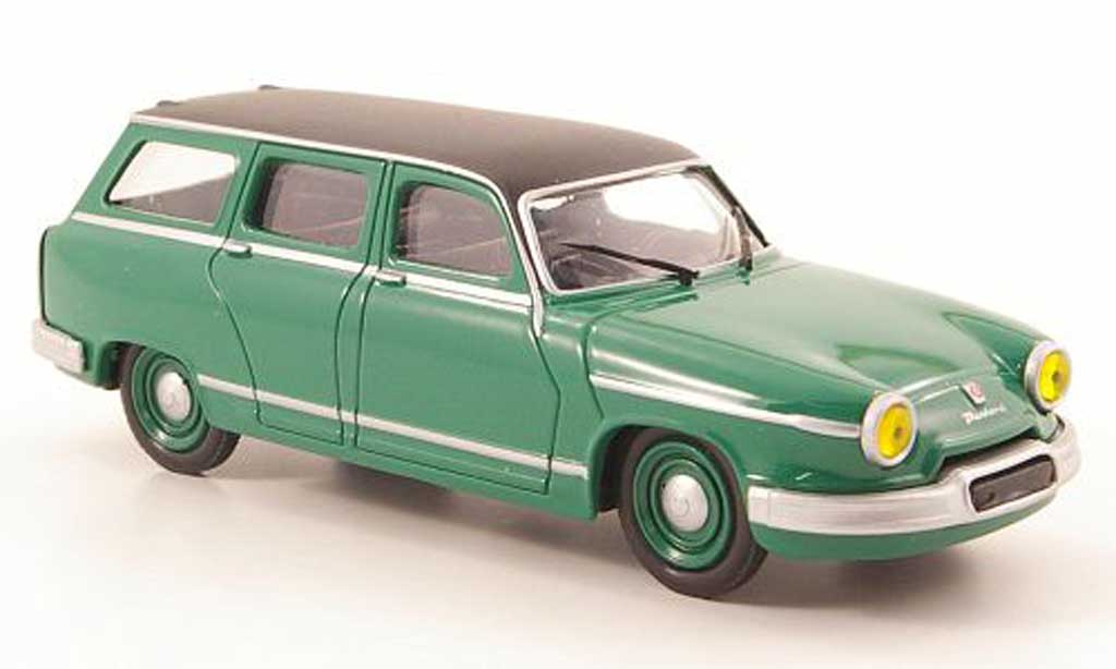 Panhard PL 17 1/43 Solido Break grun/nero 1963 modellino in miniatura