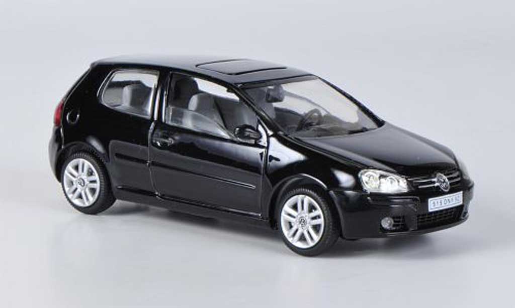 Volkswagen Golf V 1/43 Solido V nero 2003 modellino in miniatura