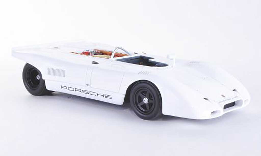 Porsche 917 1971 1/18 TrueScale Miniatures 1971 Prossootyp Flat 16 bianco modellino in miniatura