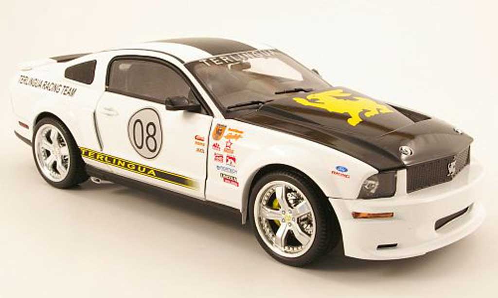 Shelby GT 500 1/18 Shelby Collectibles no.08 terlingua racing team 2008 modellino in miniatura