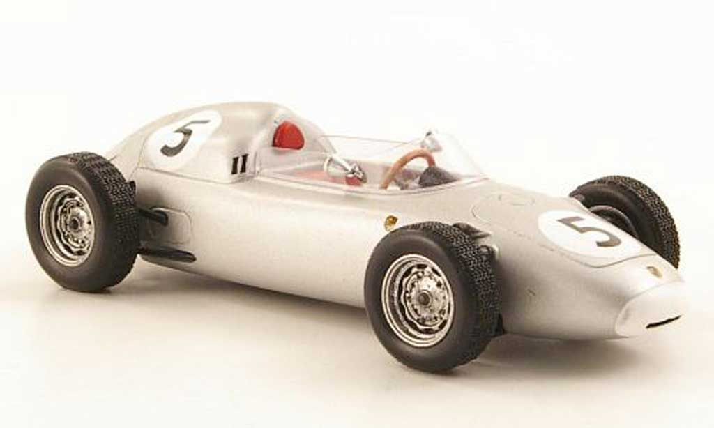 Porsche 718 1/43 TrueScale Miniatures 1960 F2 No.5 H.Herrmann Solitude GP modellino in miniatura