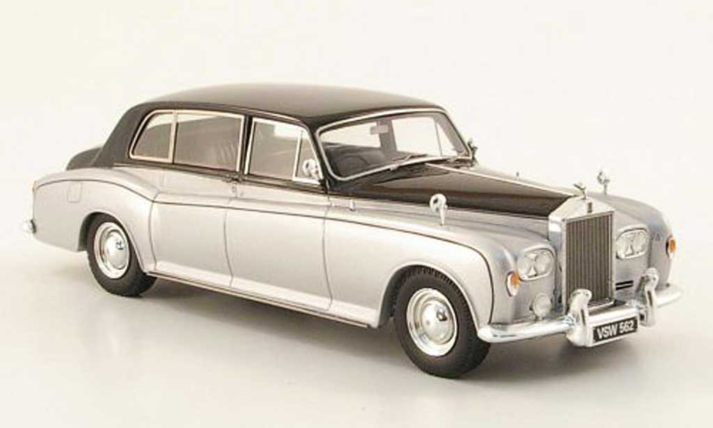 Rolls Royce Phantom 1970 1/43 TrueScale Miniatures 1970 VI Mulliner Park Ward grigio /nero 1970 modellino in miniatura