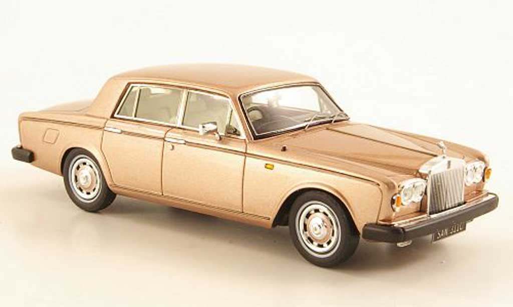 Rolls Royce Silver Shadow 1/43 TrueScale Miniatures ll Park Ward beige 1979 modellino in miniatura
