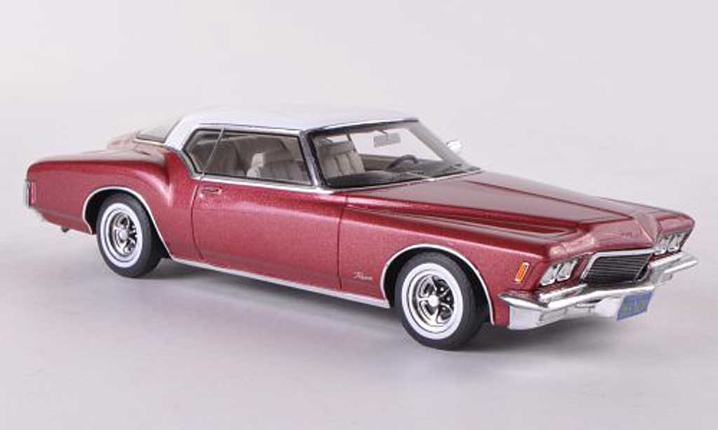 Buick Riviera 1971 1/43 TrueScale Miniatures 1971 rosso/bianco modellino in miniatura