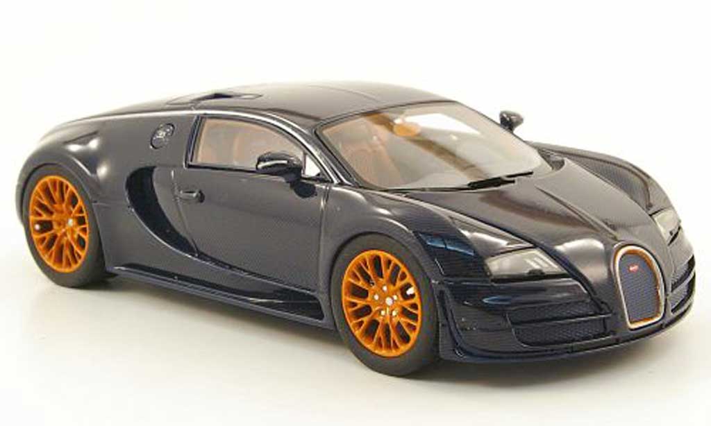 Bugatti Veyron Super Sport 1/43 Look Smart Super Sport 16.4 blu 2010 modellino in miniatura