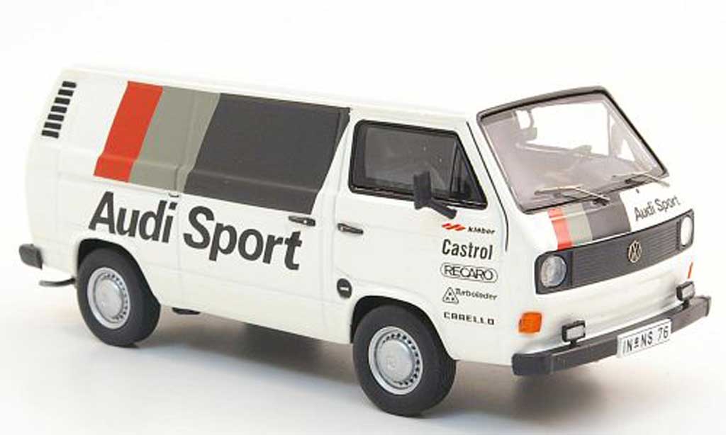 Volkswagen T3 A 1/43 Premium ClassiXXs A a Kasten Audi Sport modellino in miniatura