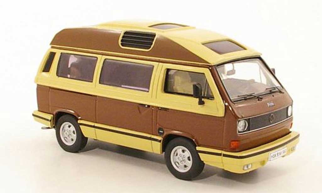 Volkswagen T3 A 1/43 Premium ClassiXXs A a Dehler-Profi marronee/beige modellino in miniatura