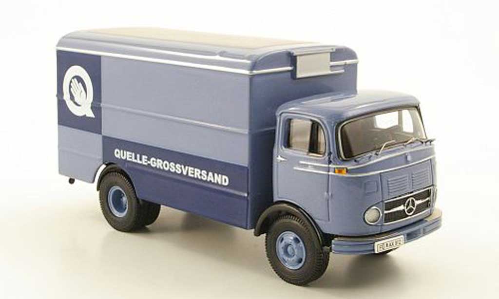 Mercedes LP 911 1/43 Premium ClassiXXs Kasten Quelle-Grossversand Koffer-LKW modellino in miniatura