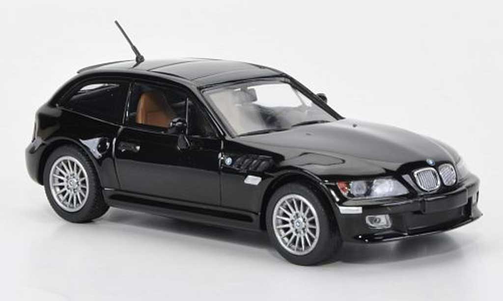 Bmw Z3 coupe 1/43 Minichamps coupe nero 2001 modellino in miniatura