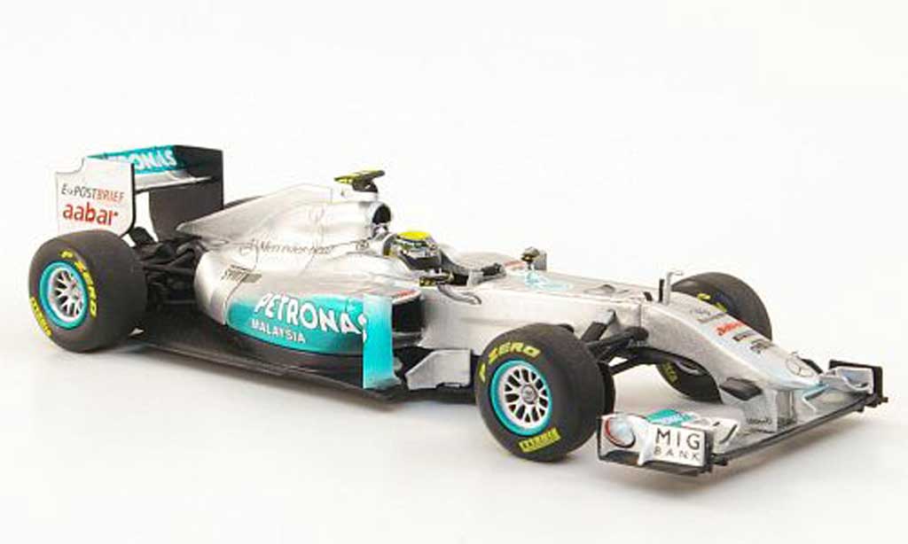 Mercedes F1 2011 1/43 Minichamps 2011 GP Team No.8 Petronas N.Rosberg Showcar modellino in miniatura