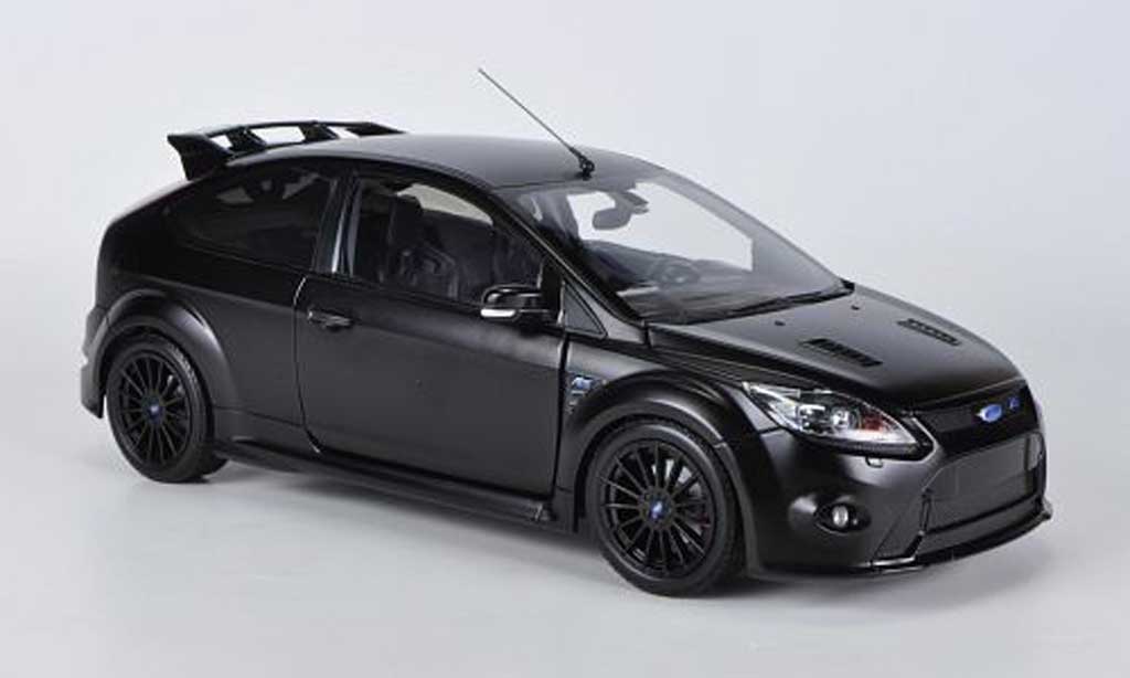 Ford Focus RS 500 1/18 Minichamps RS 500 mat nero 2010 modellino in miniatura