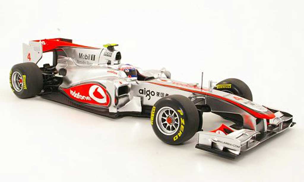 Mercedes F1 1/18 Minichamps McLaren Vodafone No.4 J.Button Presentationsfahrzeug 2011 modellino in miniatura