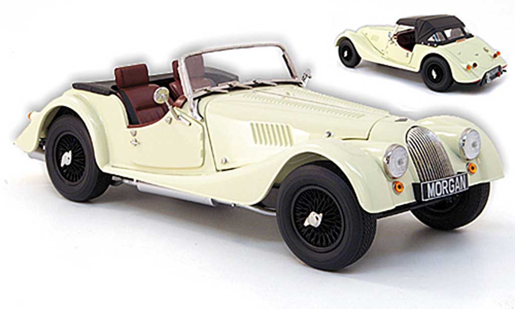 Morgan 4/4 Sports 1/18 Kyosho beige 2008 modellino in miniatura