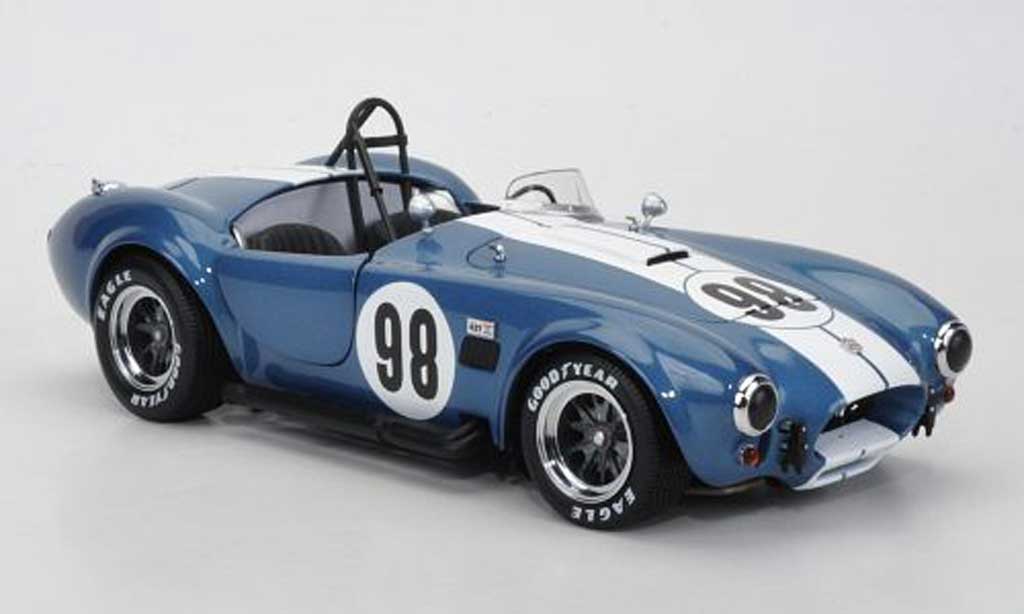 Shelby Ac Cobra 1/18 Kyosho 427 S/C No.98 blue modellino in miniatura