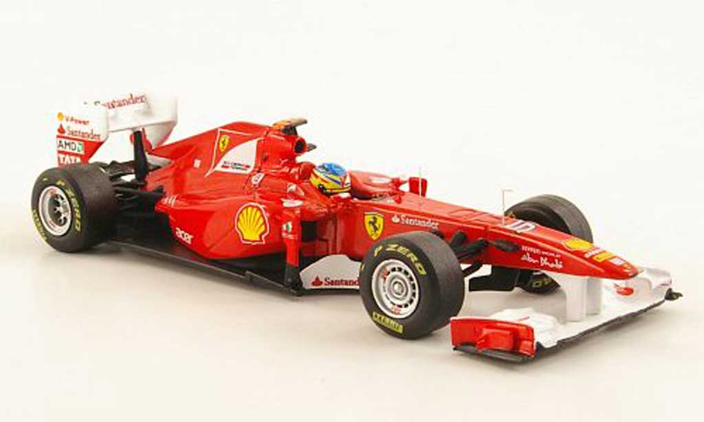 Ferrari F1 2011 1/43 Hot Wheels Elite 2011 150? Italia No.5 F.Alonso Saison modellino in miniatura