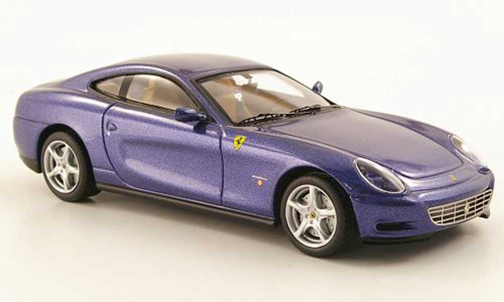 Ferrari 612 1/43 Hot Wheels Elite Scaglietti blu (Elite) modellino in miniatura