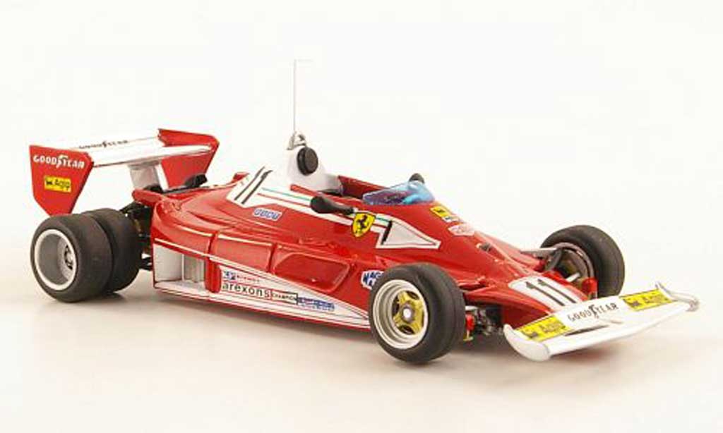 Ferrari 312 T2 1/43 Hot Wheels Elite T2 No.11 Niki Lauda Testfahrzeug (Elite) 1977 modellino in miniatura