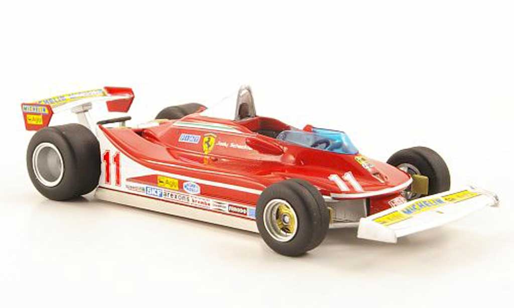 Ferrari 312 T4 1/43 Hot Wheels Elite T4 No.11 J.Scheckter GItalien (Elite) 1979 modellino in miniatura