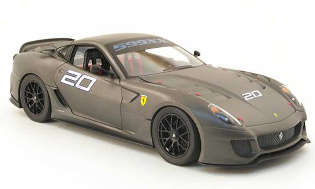 Ferrari 599 XX 1/18 Hot Wheels XX no.20 modellino in miniatura