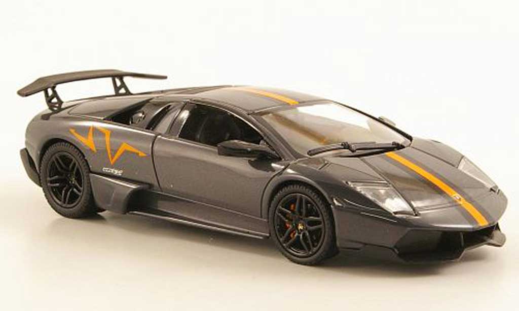 Lamborghini Murcielago LP670 1/43 Norev LP670 SV grigio China Edition 2010 modellino in miniatura