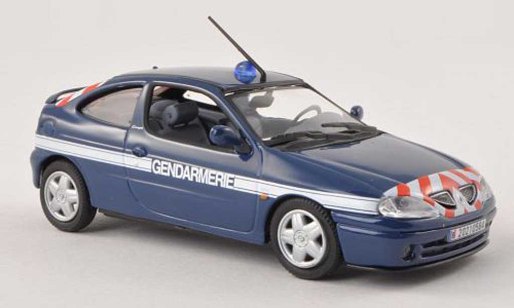 Renault Megane 1/43 Norev Coupe Gendamerie police (F) 2001 modellino in miniatura