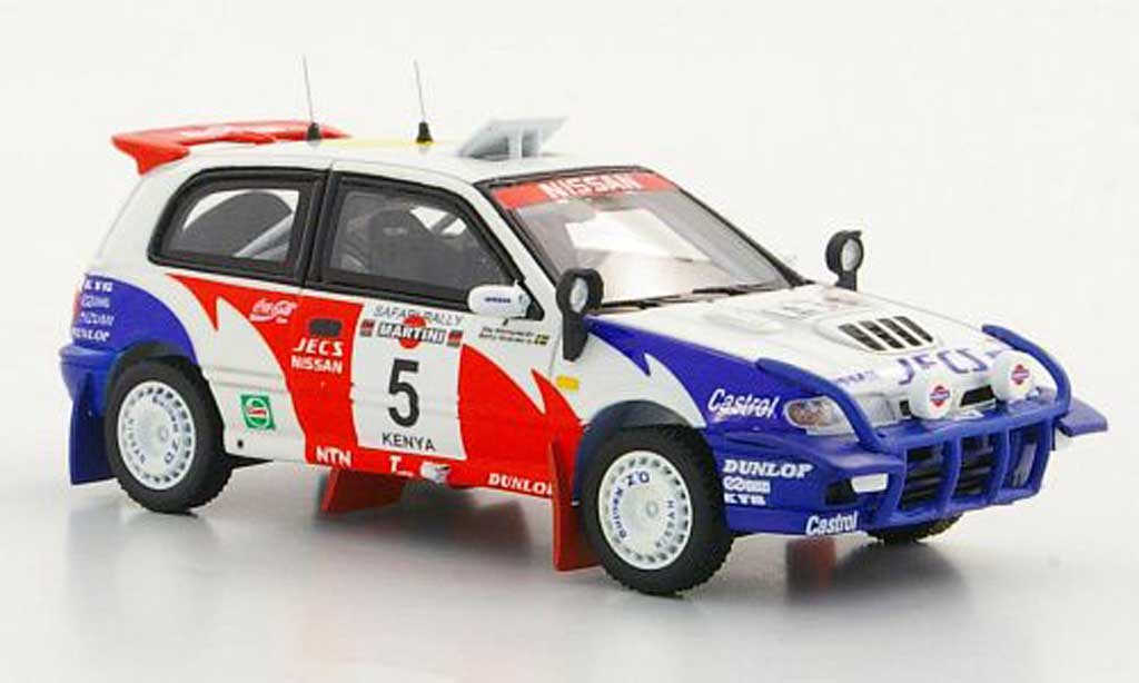 Nissan Pulsar 1/43 Provence Moulage GTI-R No.5 S.Blomqvist / B.Melander Safari Rally 1991 modellino in miniatura